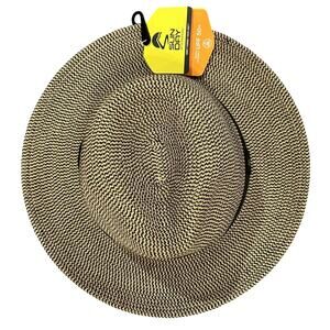 NWT Sun Day SPF 50+ Tweed Havana Hat size L